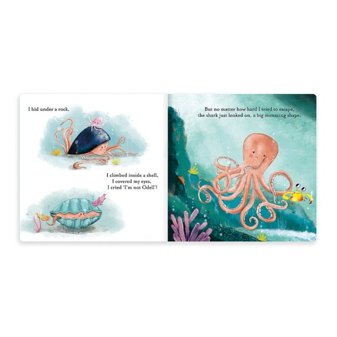 Jellycat The Fearless Octopus book - Image 3
