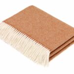 Bronte By Moon Parquet Throw - Saffron