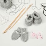 Wool Couture Mittens & Booties Baby Knitting Kit