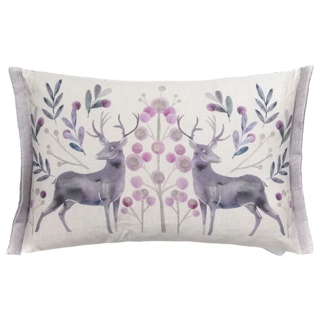 Edo Violet Cushion - 40x60cm