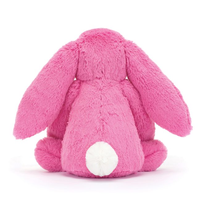Jellycat Bashful Hot Pink Bunny Curtain call