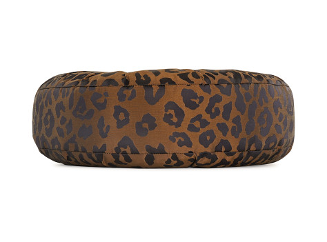 Saskia 40cm x 7cm Circular Cushion Copper by ROMO x Temperley London - Image 3