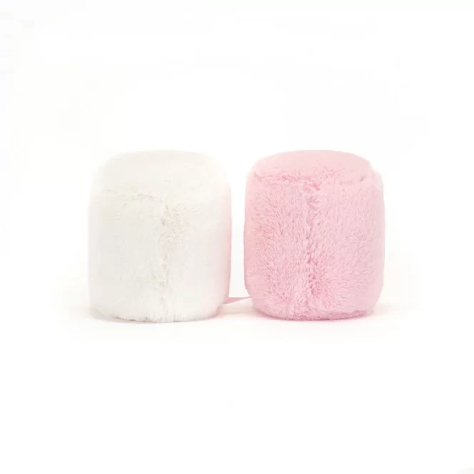Jellycat Amuseable Pink and White Marshmallows - Image 4