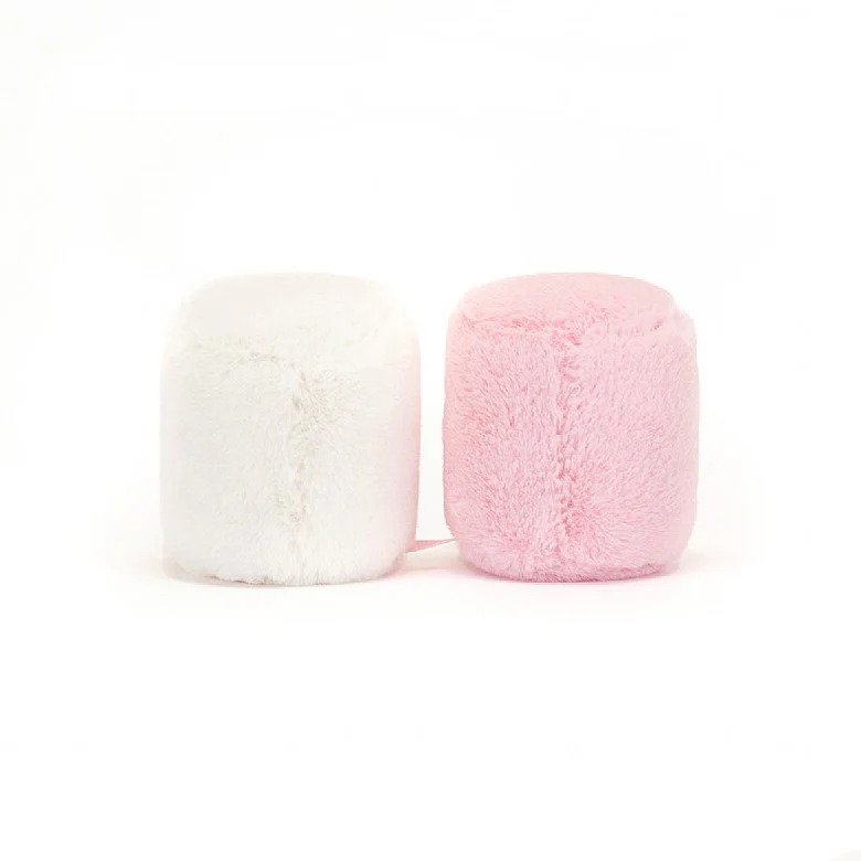 Jellycat Amuseable Pink and White Marshmallows - Image 4