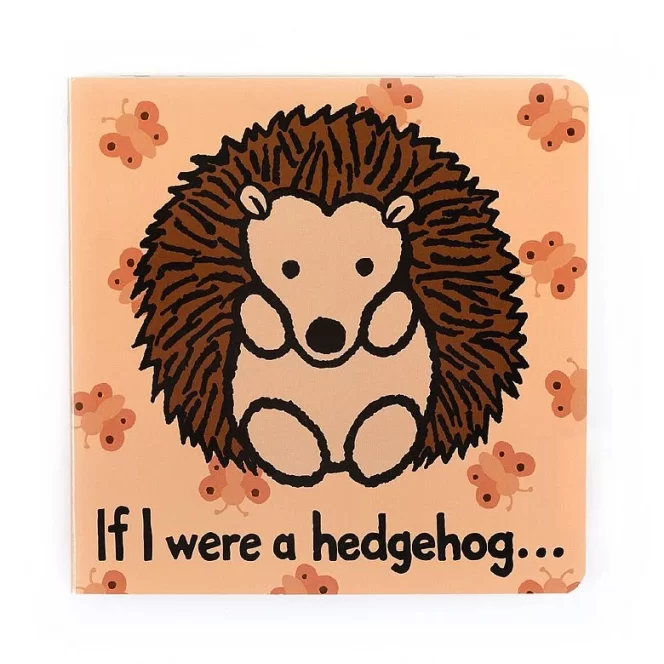 Jellycat If I Were A hedgehog Board Book