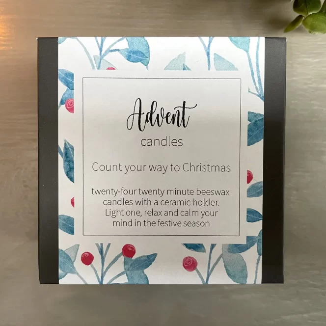 Cotton & Grey Advent Candles - Image 2