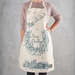 Night Before Christmas Apron by Victoria Eggs
