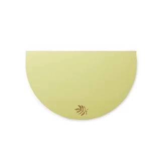 DesignWorks Ink Palm Leaf Half Moon Notepad