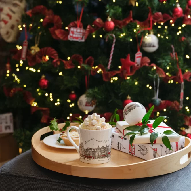 Santa's Sleigh Mug by Victoria Eggs - Image 5