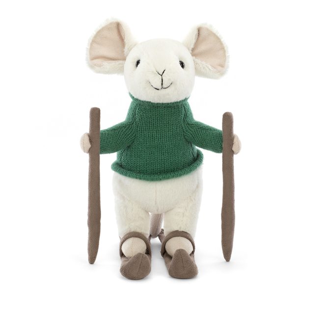 Jellycat Merry Mouse Skiing - Image 5