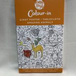 Eggnogg Amazing Animals colouring tablecloth