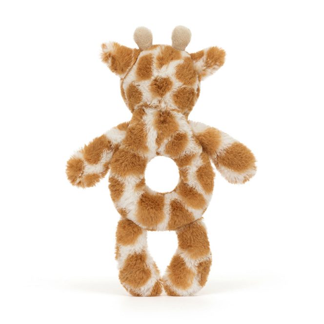 Jellycat Bashful Giraffe Ring Rattle - Image 4