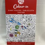 Eggnogg Teatime colouring tablecloth