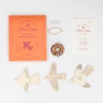 Cotton Clara Wooden Birds Embroidery Kit