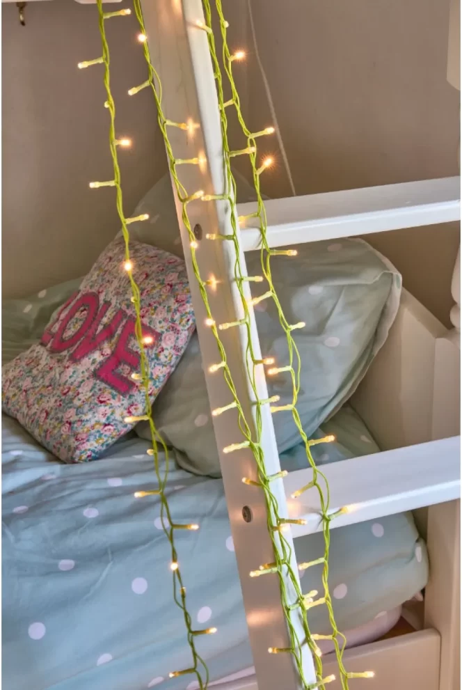 Pin Lights Lime Green