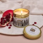 Quintessentially London Candle by Victoria Eggs - Pomegranate & Cashmere