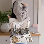 Quintessentially London Everyday Tote Bag by Victoria Eggs