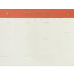 Weekly Post Bound Notepad - Weekly agenda