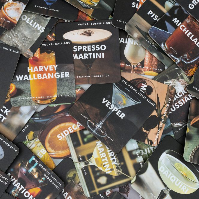 Iron & Glory Mixologist Cocktail Recipe Coasters - Image 5