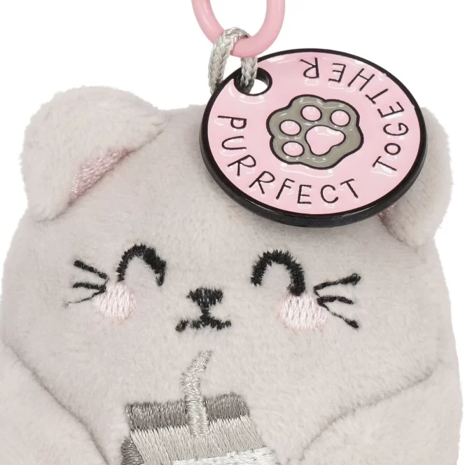 Legami Super Soft Key Ring - Tiny Kitty - Image 4