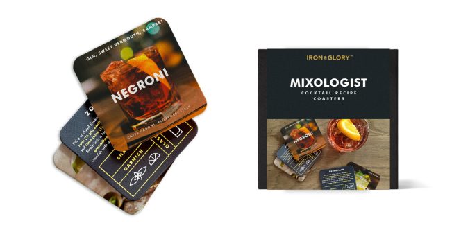 Iron & Glory Mixologist Cocktail Recipe Coasters - Image 7