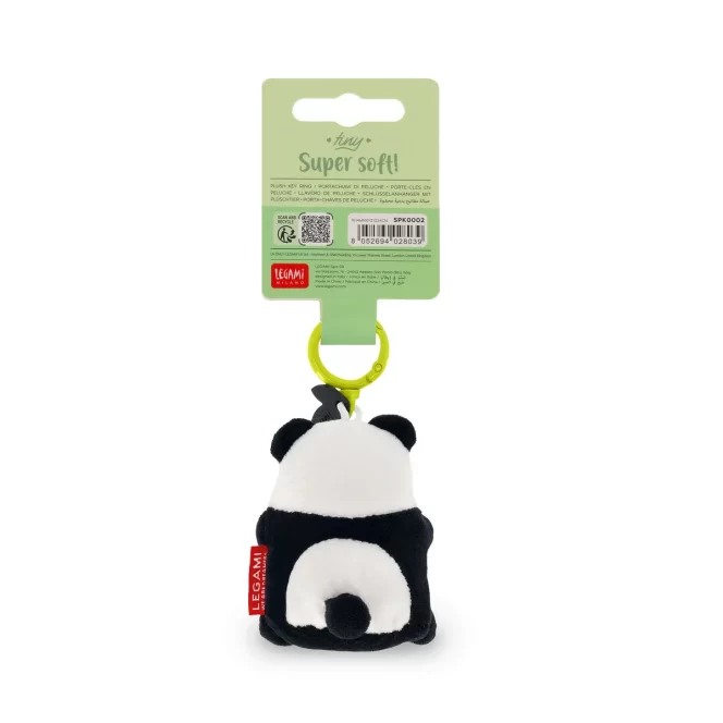 Legami Super Soft Key Ring - Tiny Panda - Image 6