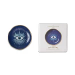 Designworks Ink Celestial Ceramic Trinket Dish - Starry Eyed