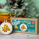 Take A Pizza My Heart Mini Cross Stich Kit - The Crafty Kit Co