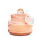 Paddywax Beam Glass Candle - Pink - Violet Vanilla