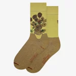 Vincent van Gogh - Sunflowers - Pair of Socks