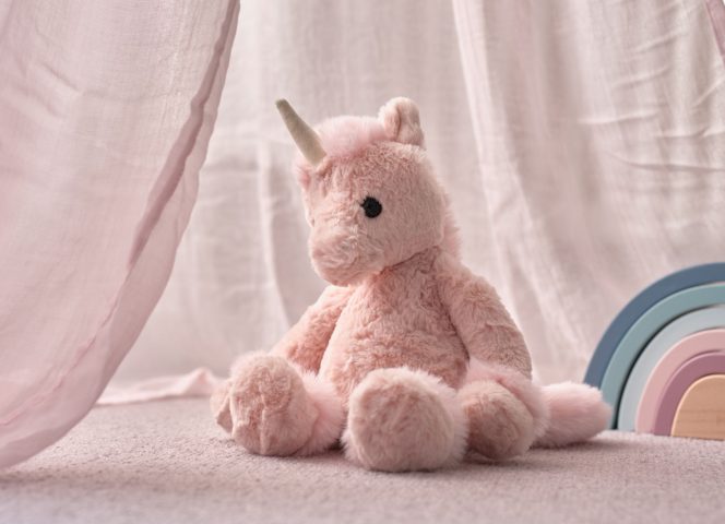 Star Unicorn Ballet Slipper Pink - Bear & Me by Charlie Bears - Image 2