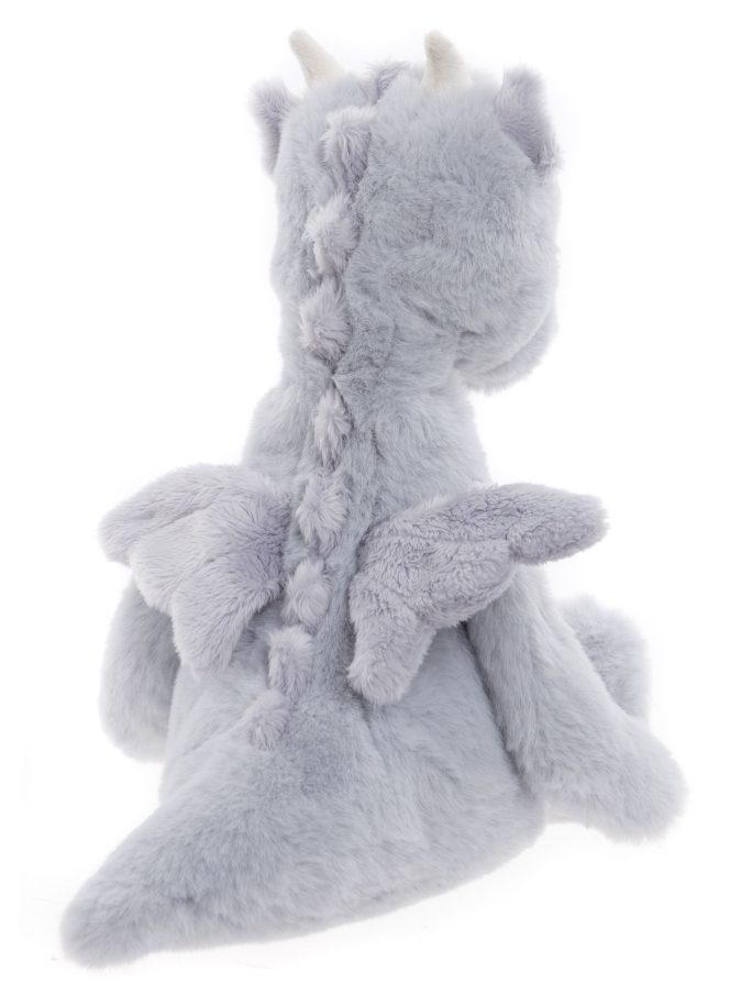 Draco Dragon Cloudy Grey - Bear & Me by Charlie Bears - Image 4