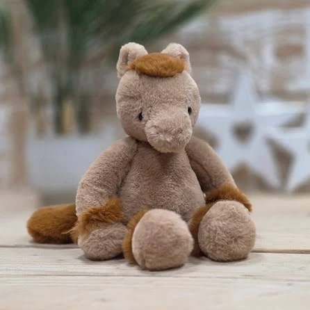 Clip Clop Pony (Oatmeal Brown) - Bear & Me by Charlie Bears