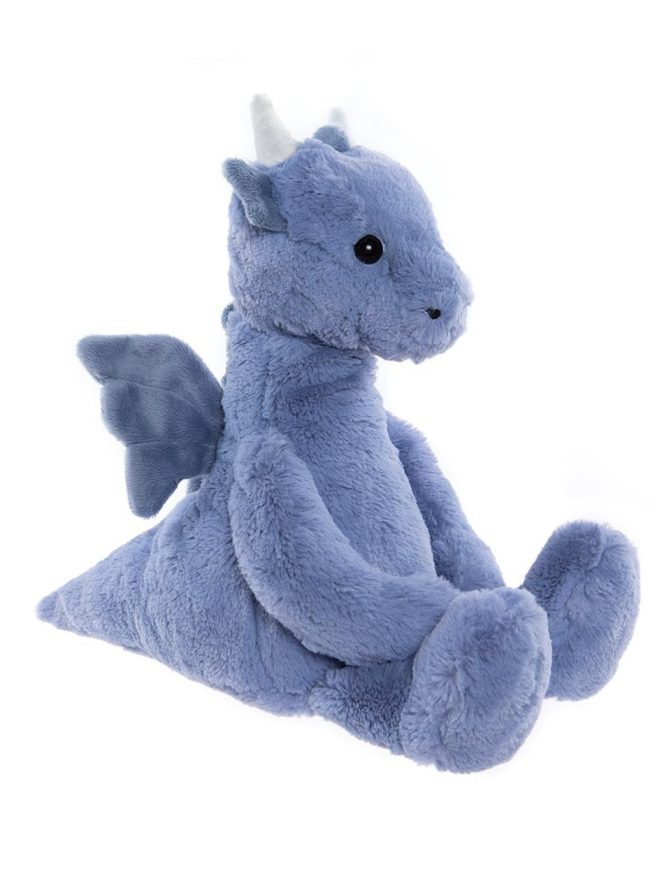 Draco Dragon Denim Blue - Bear & Me by Charlie Bears - Image 4