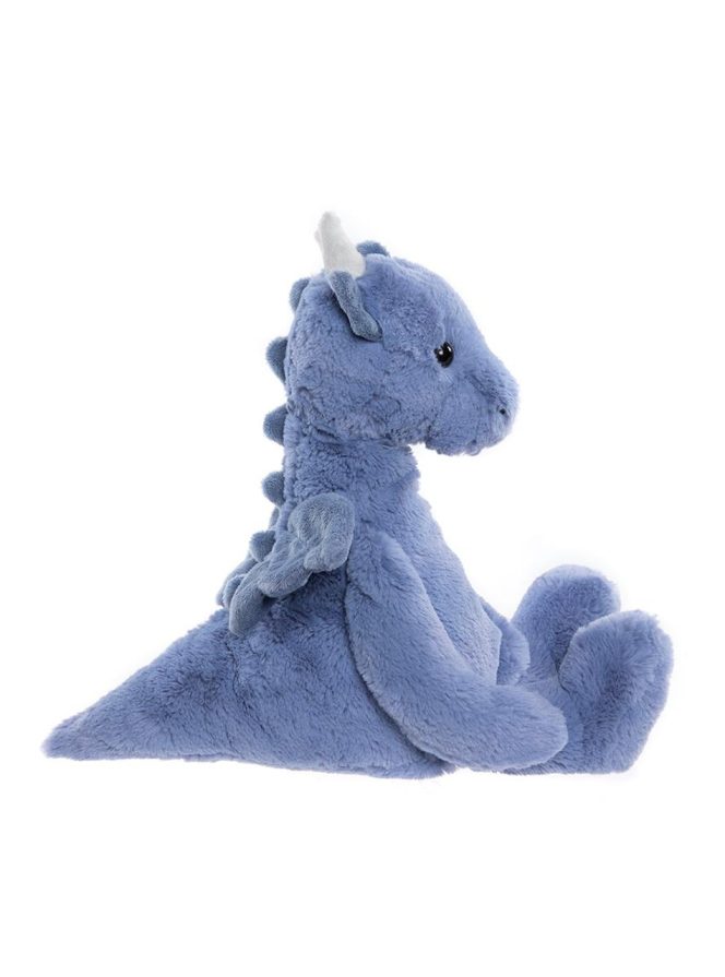 Draco Dragon Denim Blue - Bear & Me by Charlie Bears - Image 3