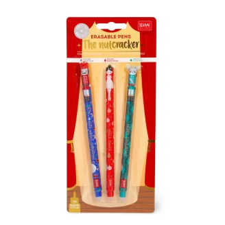 Legami Erasable Pens Set of 3 'The Nutcracker'