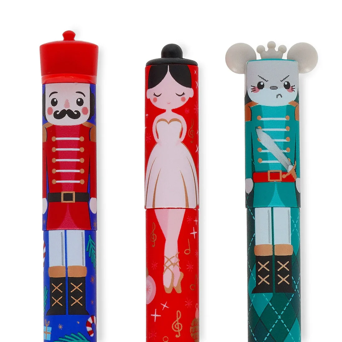 Legami Erasable Pens Set of 3 'The Nutcracker' - Image 4