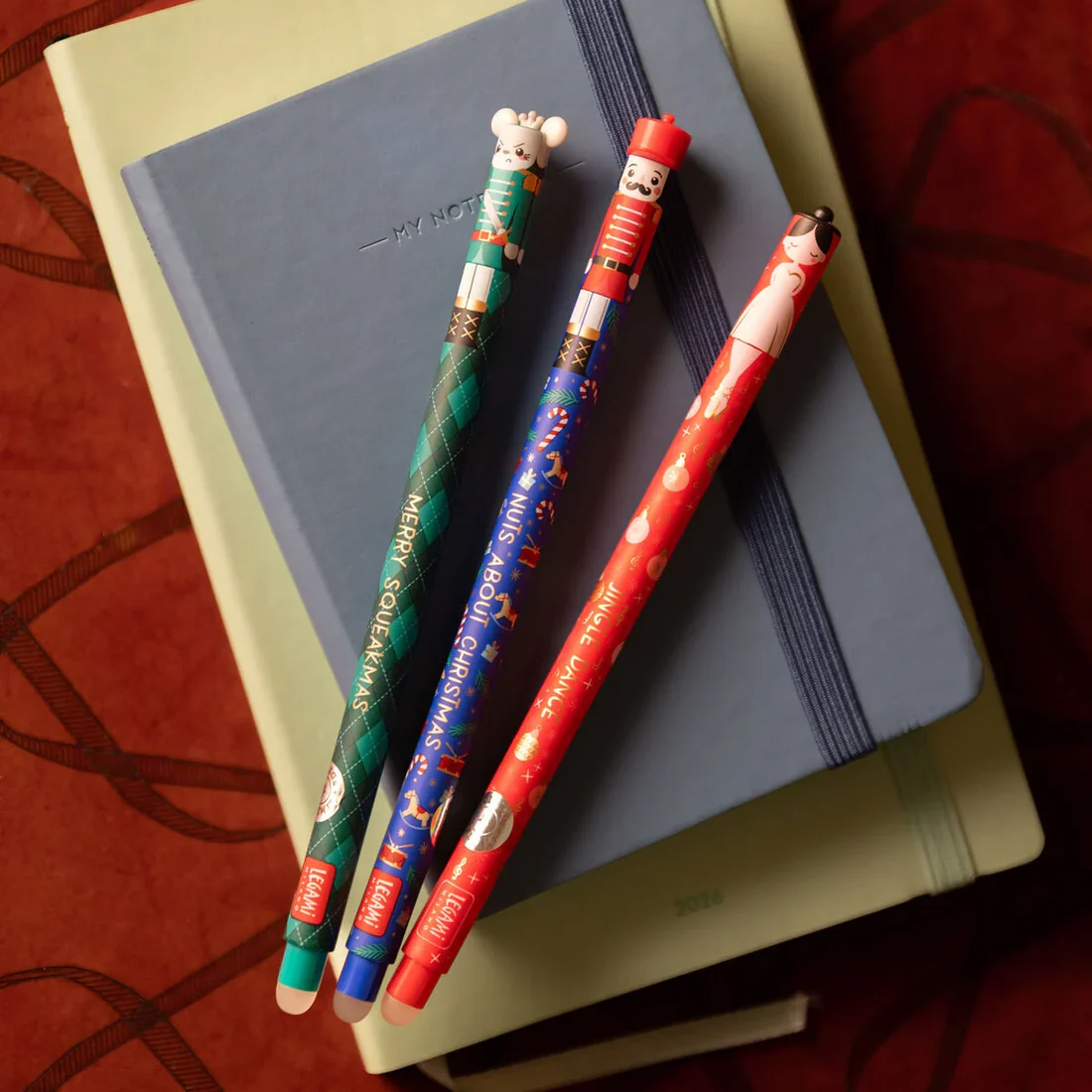 Legami Erasable Pens Set of 3 'The Nutcracker' - Image 3