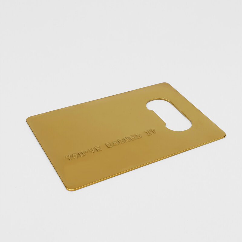 Gold Card Bottle Opener - Image 3
