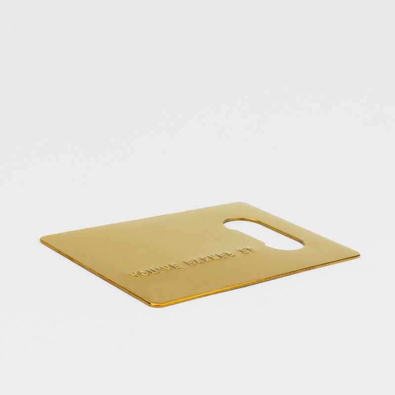 Gold Card Bottle Opener - Image 4