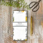National Trust Lemon (pure) Magnetic Shopping List by Toasted Crumpet