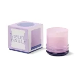 Paddywax -  Glass Candle Lavender and Dark Purple - Violet Vanilla