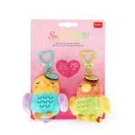 Legami Super Soft Key Ring - I Love You Birds