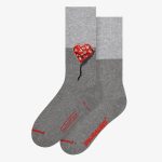 The world's most famous graffiti - Bandaged Heart - Pair of Socks