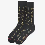 Egyptian symbols- Pair of Socks
