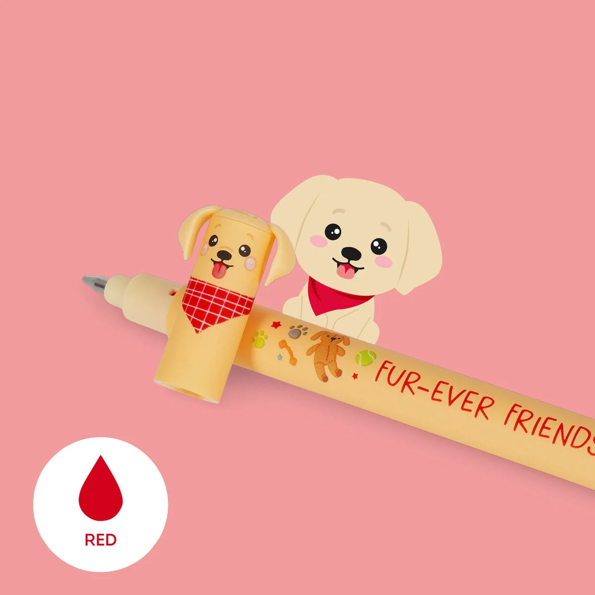 Legami Erasable Pens Set of 3 'Fur-ever Friends' - Image 7