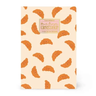 Legami - A5 Blank Notebook with Illustrated Hard Cover - Croissant