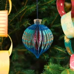 Blue Bauble Honeycomb by East End Press