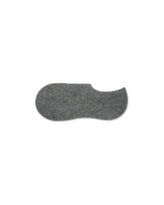 Chalk - Cosy Cashmere No Show Sock - Marl Grey
