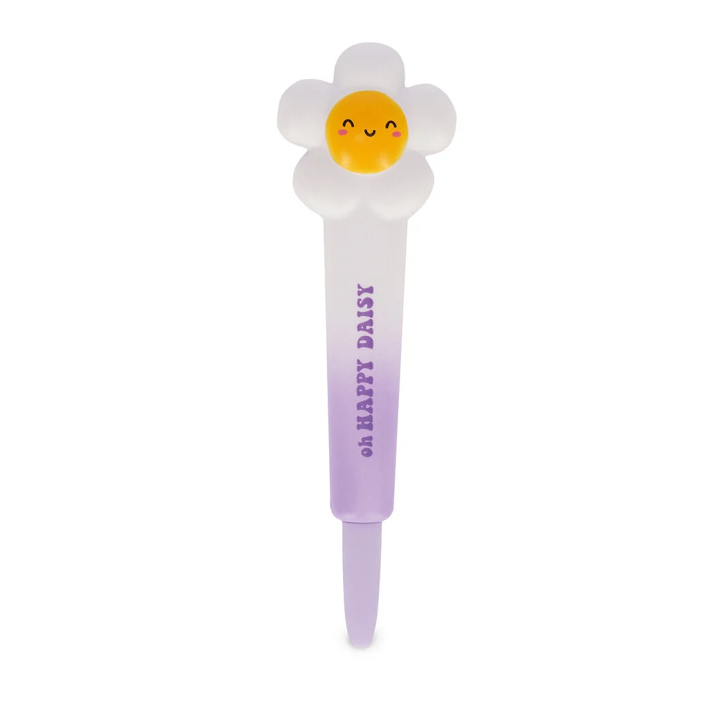 Legami "Happy Daisy" Daisy Squishy Gel Pen - Squeezies